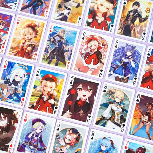 Игральные карты "Genshin Impact" D