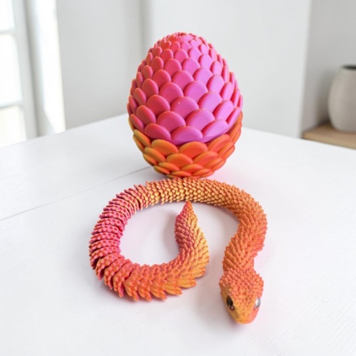3D фигурка "Snake egg", в ассортименте 1 шт оптом