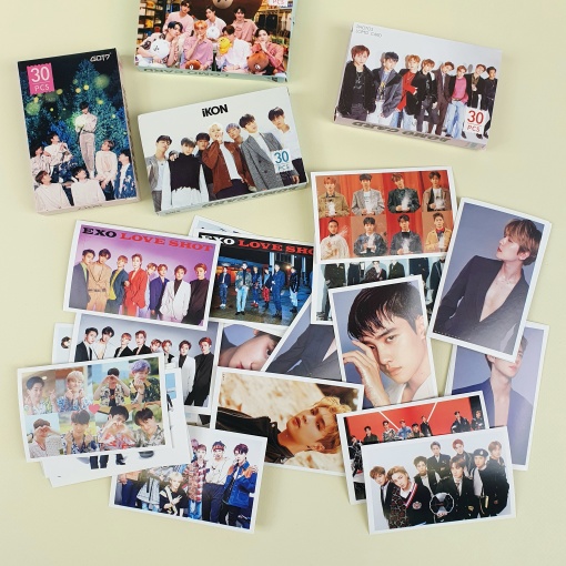 Набор почтовых открыток «K-pop группы»