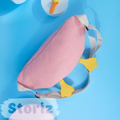 Сумка через плечо "Duck" розовый