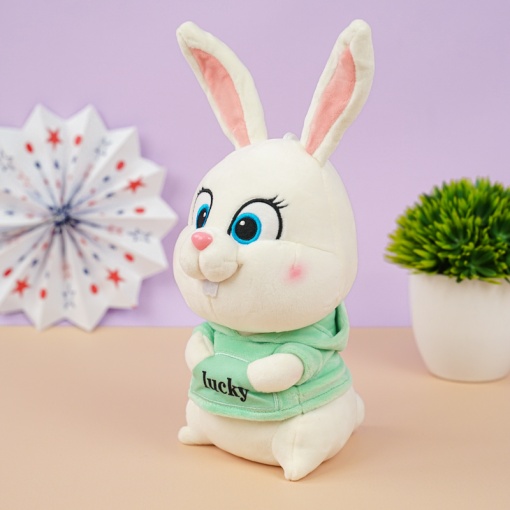 Мягкая игрушка "Lucky Bunny" зеленый, 30 см