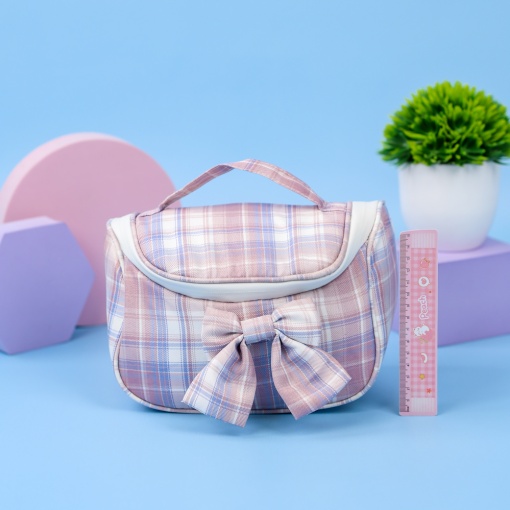 Косметичка "Бантик" сиреневый