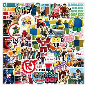 Наклейки для стикер бомбинга "Roblox" №860, 50шт
