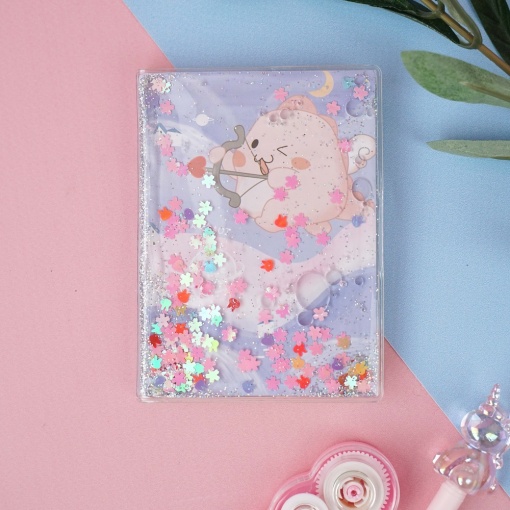 Блокнот с блестками "Cute animal" A7