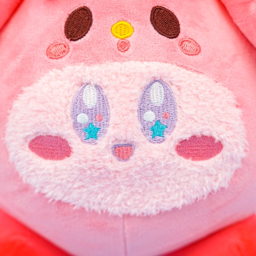 Мягкая игрушка "Кирби в костюме" розовый, 23см