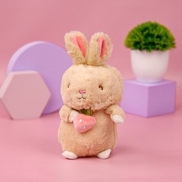 Мягкая игрушка "Bunny" бежевый, 25 см