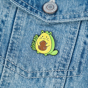 Значок металлический "Avocato" XZ3364