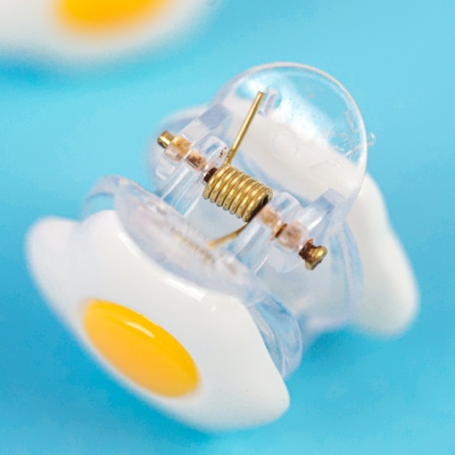 Заколка для волос "Яичница" A