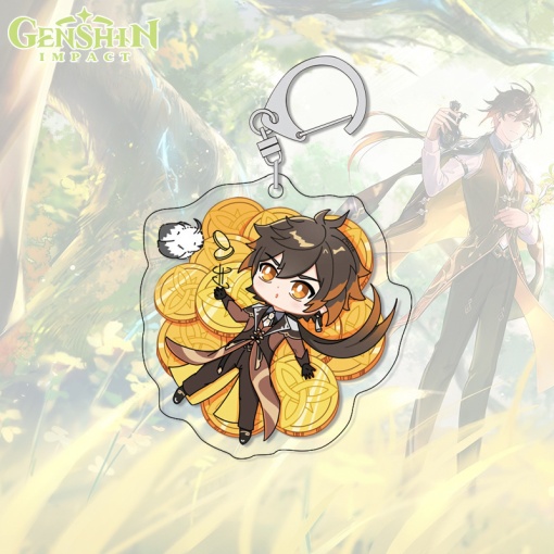 Брелок акриловый "Genshin Impact" Чжун Ли №86