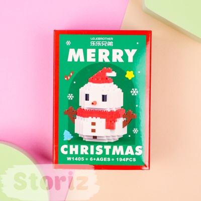 Конструктор "НГ Christmas" Снеговик №W1405