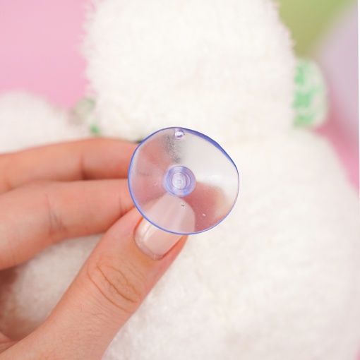 Мягкая игрушка "Зайка с клубникой" 25см