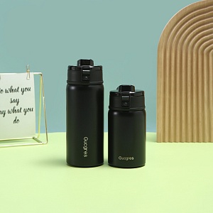 Термос-кружка "Gucgres" черный, 550мл оптом