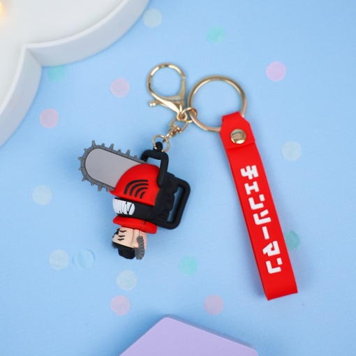 Брелок "Человек-бензопила"