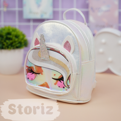 Рюкзак "Stylish unicorn" белый