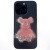 PopSocket "Мишка" с блестками, розовый №9