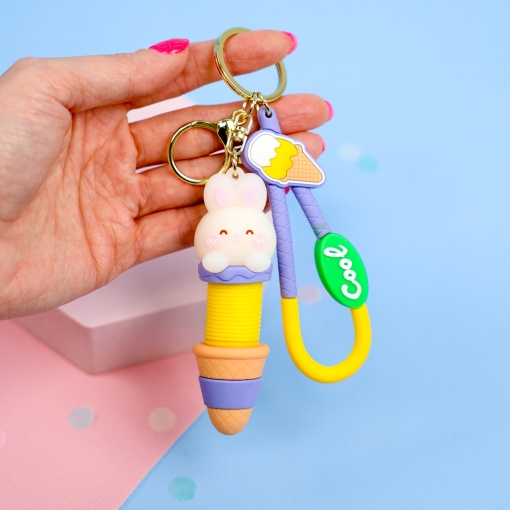 Брелок "Pop Tubes" с ремешком, rabbit