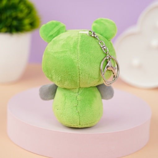 Мягкий брелок "Пингвин" зеленый 10 см