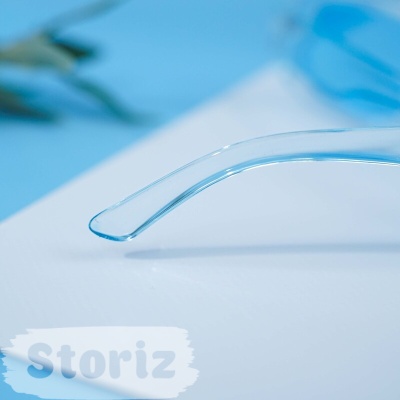 Солнцезащитные очки с чехлом "Transparent Blue"