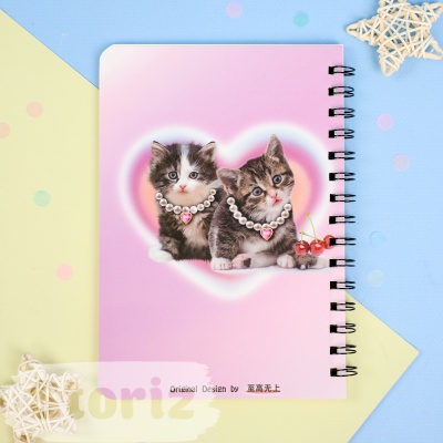 Блокнот на кольцах "Cute Kitten" А5