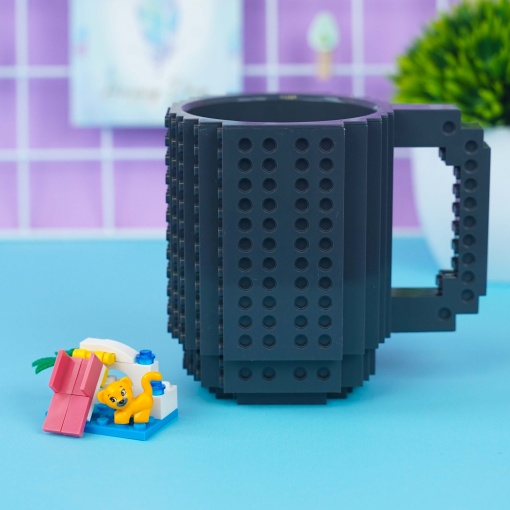 Кружка-конструктор серый оптом со склада!