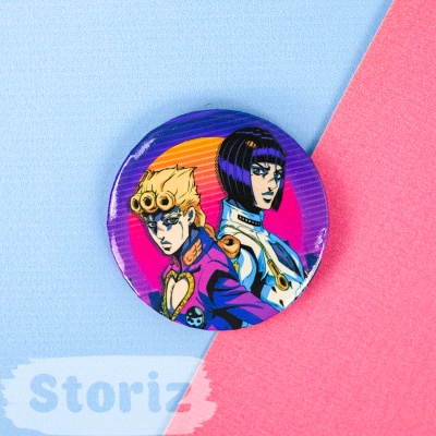 Значок круглый "Jojo" №1, 56мм