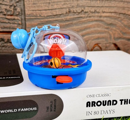 Брелок-мини-игра "WOW basketball" синий