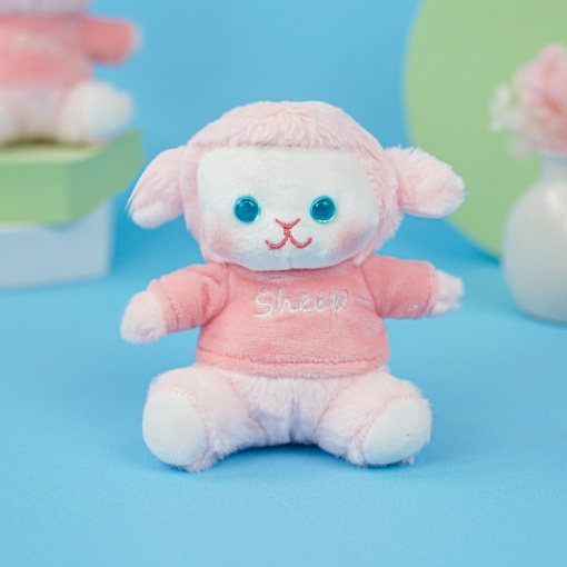 Мягкий брелок "Pink animals" 11 см