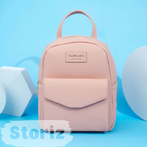 Рюкзак кож.зам."TAOMICMIC" D7002 розовый