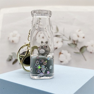 Брелок "Totoro" №3 glass bottle