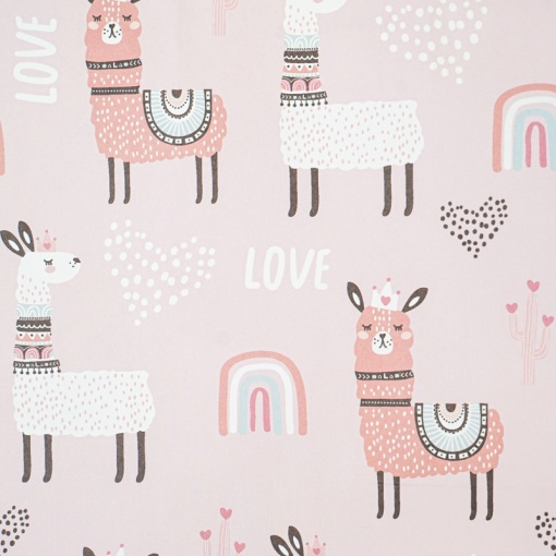 Подарочный пакет "Alpaca Love" 21x18x8 см