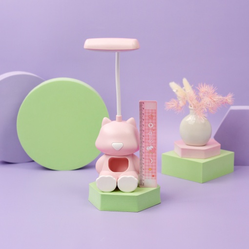 Светильник "Котенок" №6601, розовый оптом