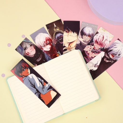 Набор закладок "Токийский Гуль" 8шт