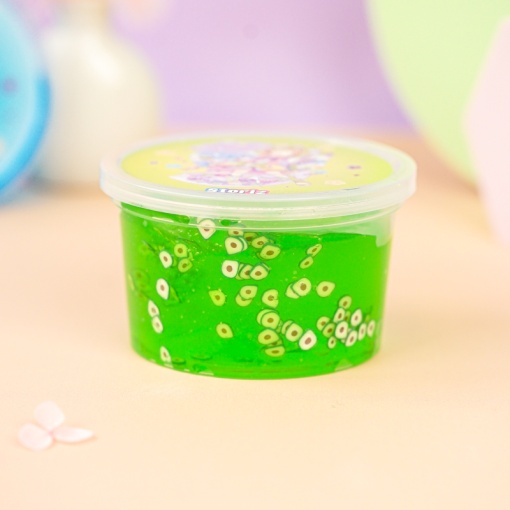 Слайм "Kawaii" полупрозрачный (зелёный), с наполнителем + авокадо, 200 гр. STORIZ