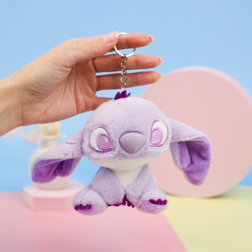 Мягкий брелок "Глазастик" фиолетовый, 13см