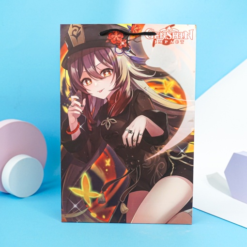 Подарочный пакет "Genshin Impact" №4, 41x27,5 см