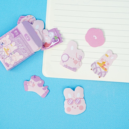 Набор наклеек "The Cute Bunny-Rabbit", 45 шт.