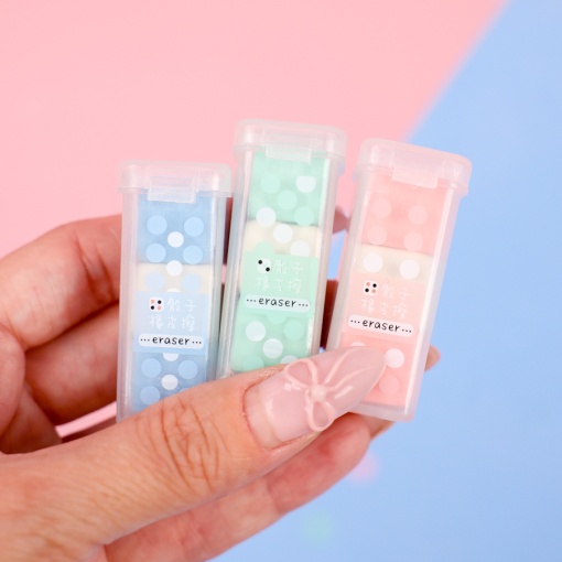 Набор стирательных резинок "Игральные кости" №2755. в ассортименте 1 шт.