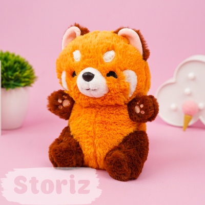 Мягкая игрушка "Красная панда" 23 см