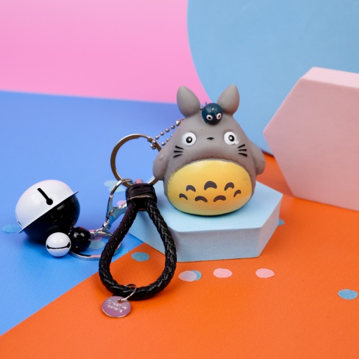 Брелок "Тоторо" серый