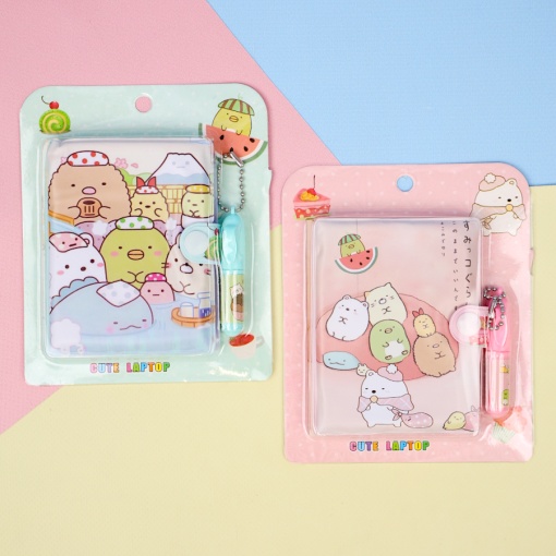 Мини-блокнот с ручкой "Сумико Гураши", в ассортименте 1шт.