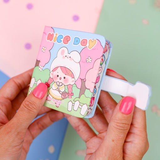 Блокнот "Nice day" 80x80 мм, в ассортименте 1 шт. (823016)