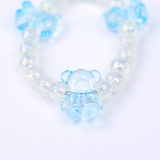 Браслет "Медвежата" голубые