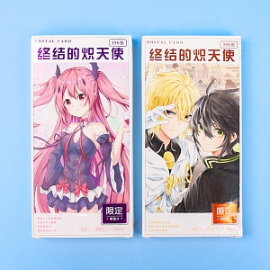 Набор почтовых открыток "Owari no Seraph", в ассортименте 