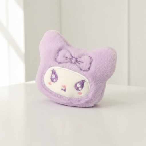 Брелок мягкий "Plush head" с пищалкой, куро [М_12]
