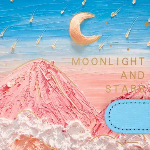 Блокнот "Moonlight and Stars" 12,8х18см