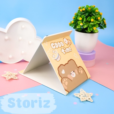 Зеркало настольное "Cute Bear" 21*15см