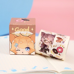 Набор наклеек в рулоне "Good Morning" 3м