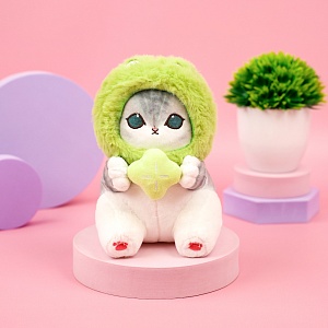 Мягкая игрушка "Котик-лягушка" 23см