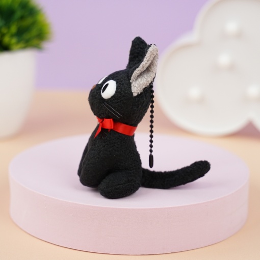 Мягкий брелок "Черный Кот" 9 см