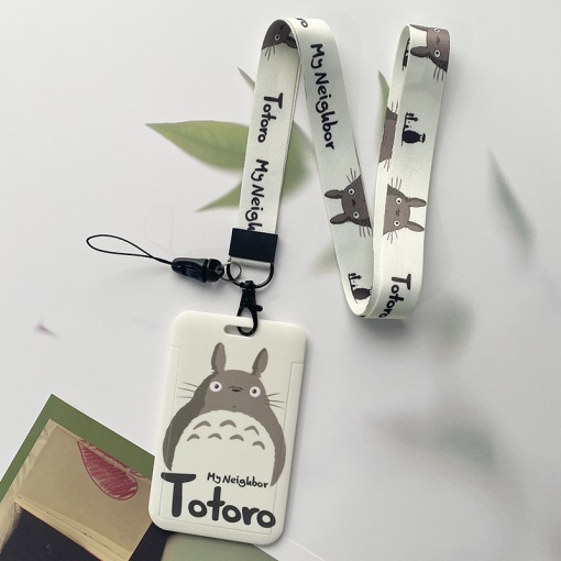 Чехол для карты "Тоторо" белый